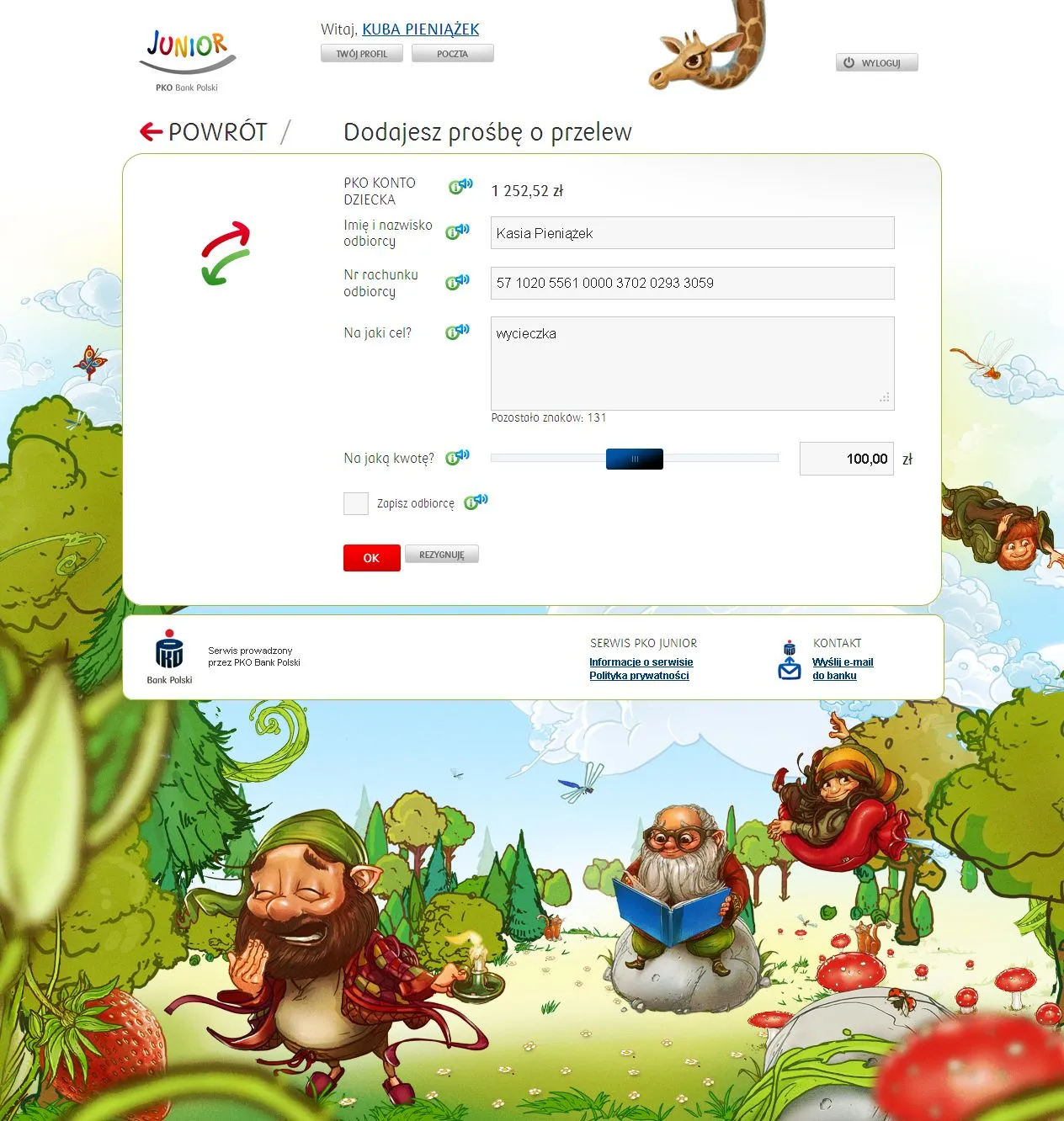 PKO Junior: pierwsze konto bankowe dla dziecka poniżej 13. roku życia