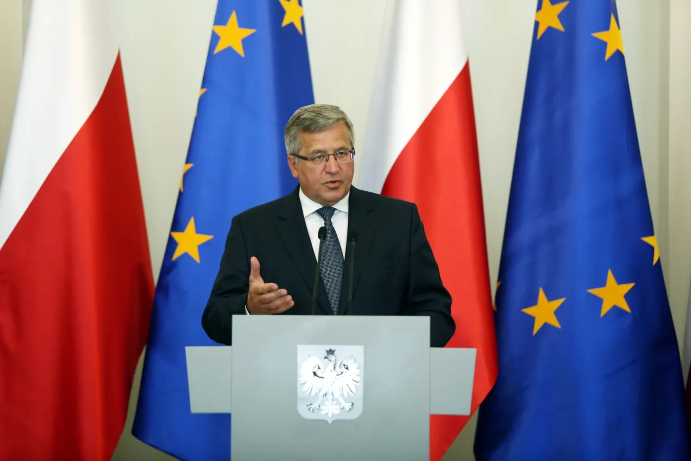 Komorowski: Rosja dokonała agresji na Ukrainę
