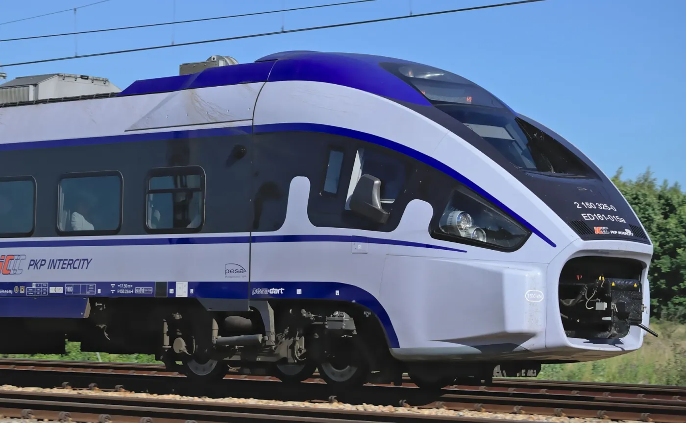 Połowa awarii taboru PKP Intercity to darty
