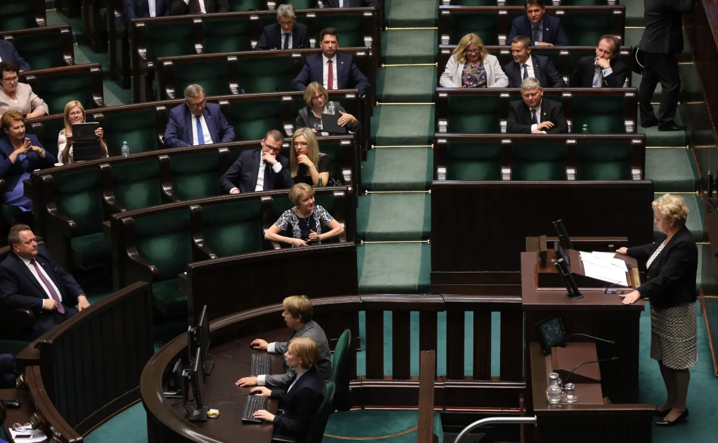 Sejm: Opozycja wnioskowała o przerwę. Wicemarszałek Sejmu: Mamy pięć godzin opóźnienia