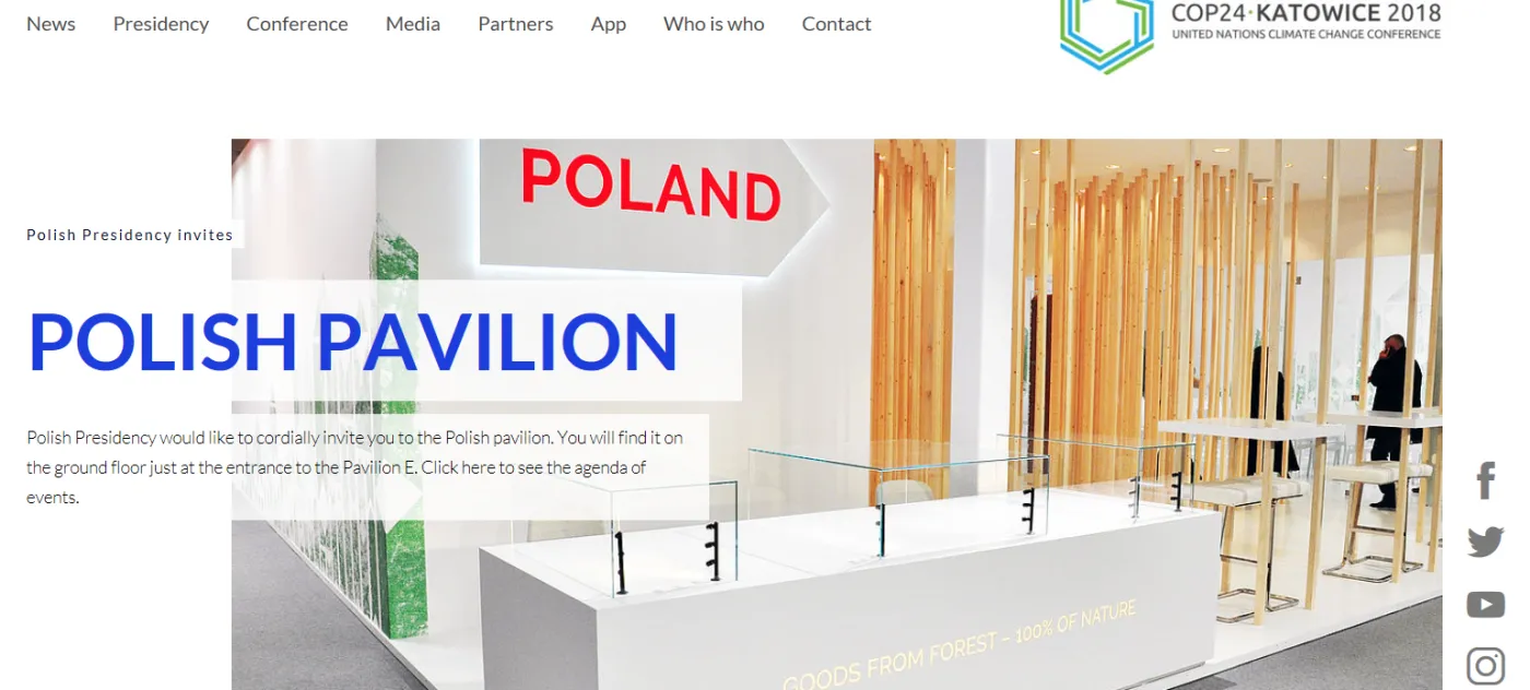 COP24: Problemy z oficjalną stroną internetową szczytu klimatycznego