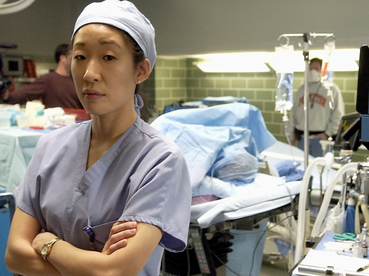 Sandra Oh w serialu "Chirurdzy"
