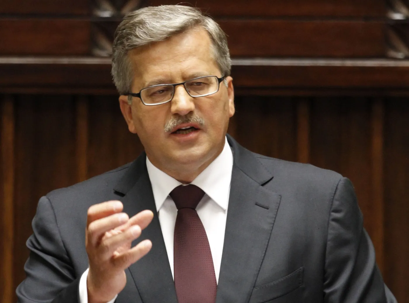 Prezydent Bronisław Komorowski