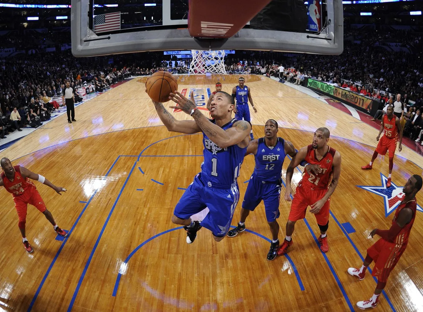 Mecz gwiazd NBA. Zachód dołożył Wschodowi