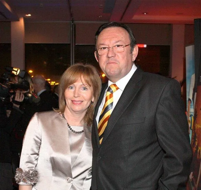 Zbigniew Buczkowski z żoną Jolantą