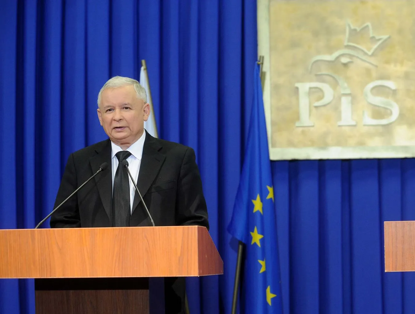 Prezes PiS Jarosław Kaczyński