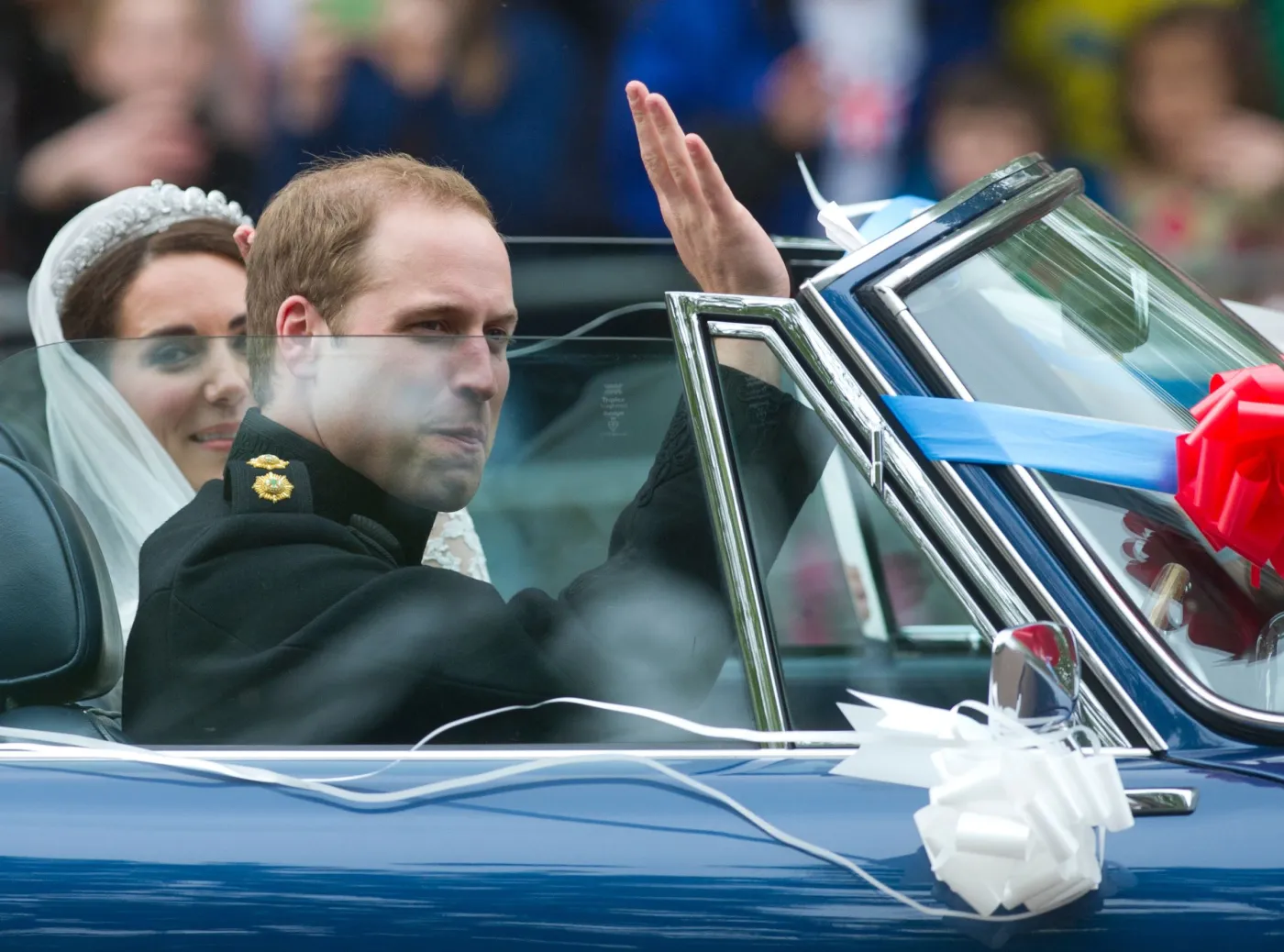 William i Kate w dniu swojego ślubu