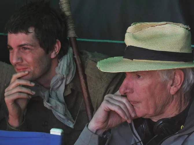 Peter Weir na planie "Niepokonanych"
