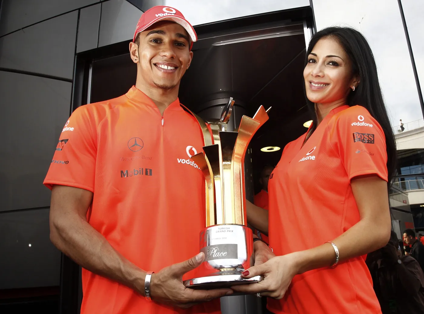Nicole Scherzinger i Lewis Hamilton
