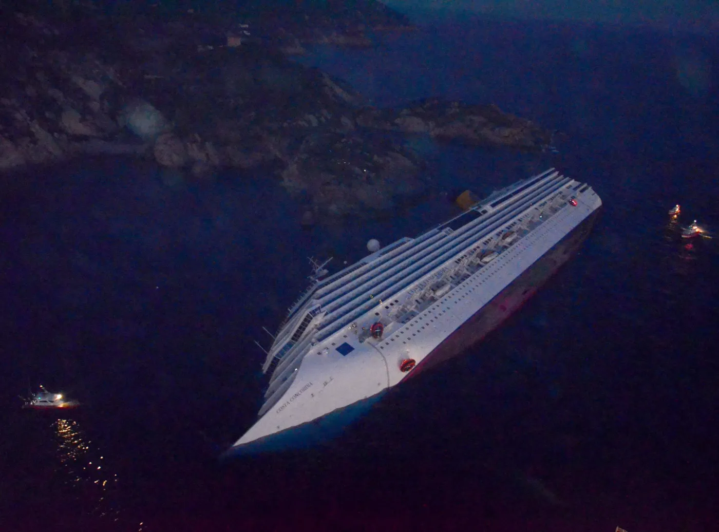 statek costa concordia wycieczkowiec