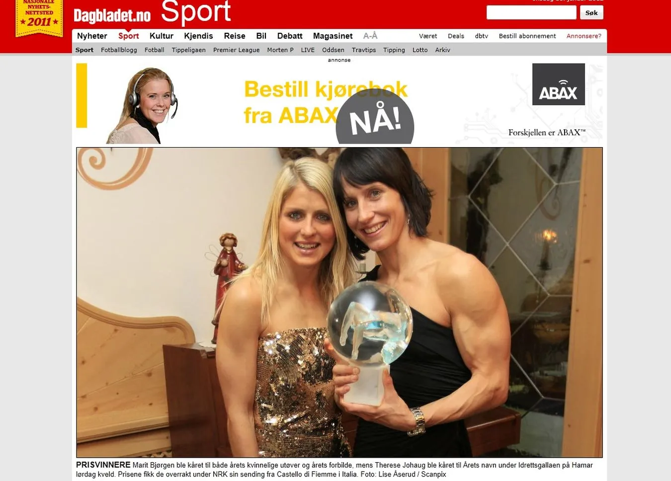 Therese Johaug i Marit Bjoergen