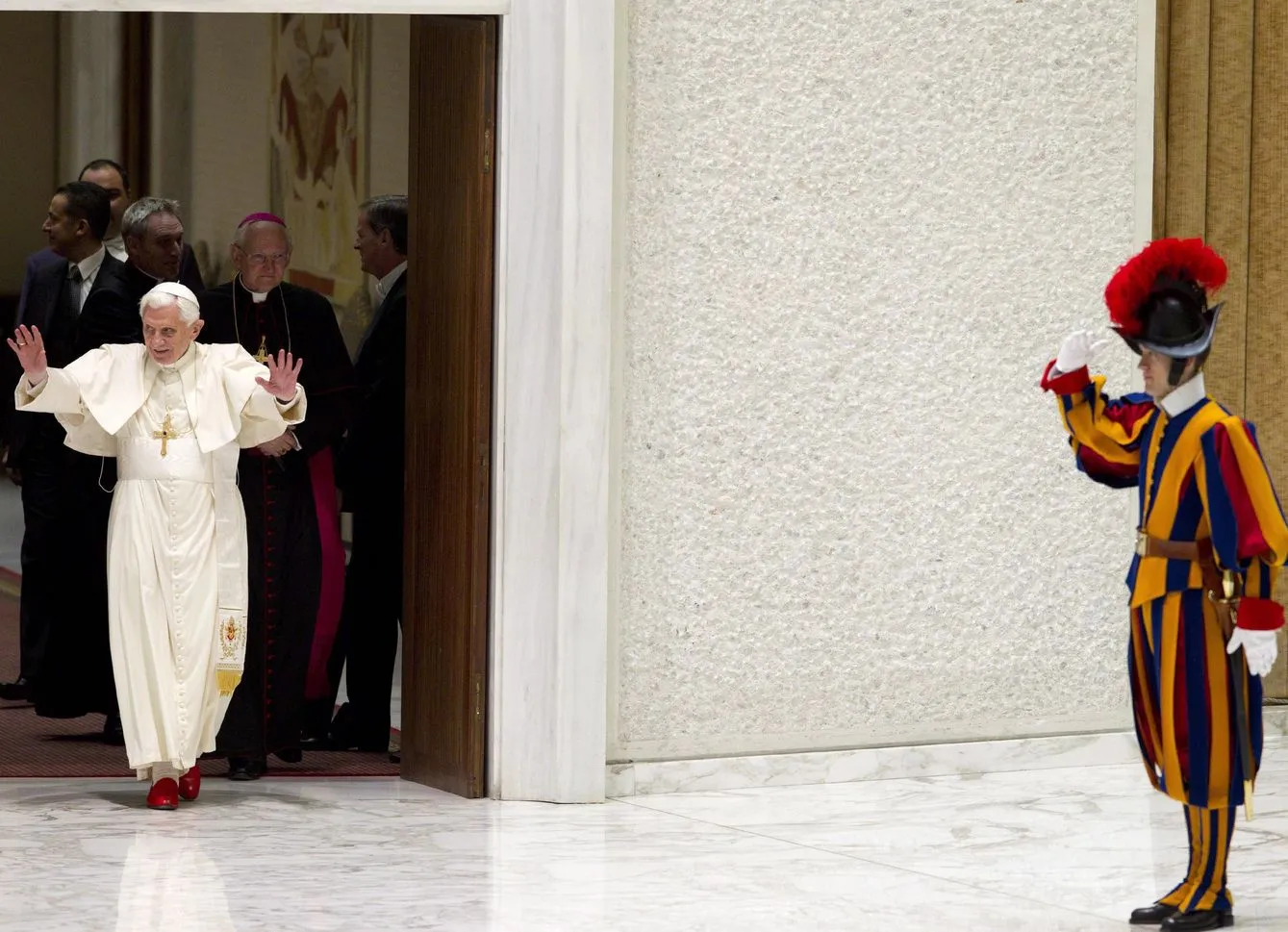 Papież Benedykt XVI w Watykanie