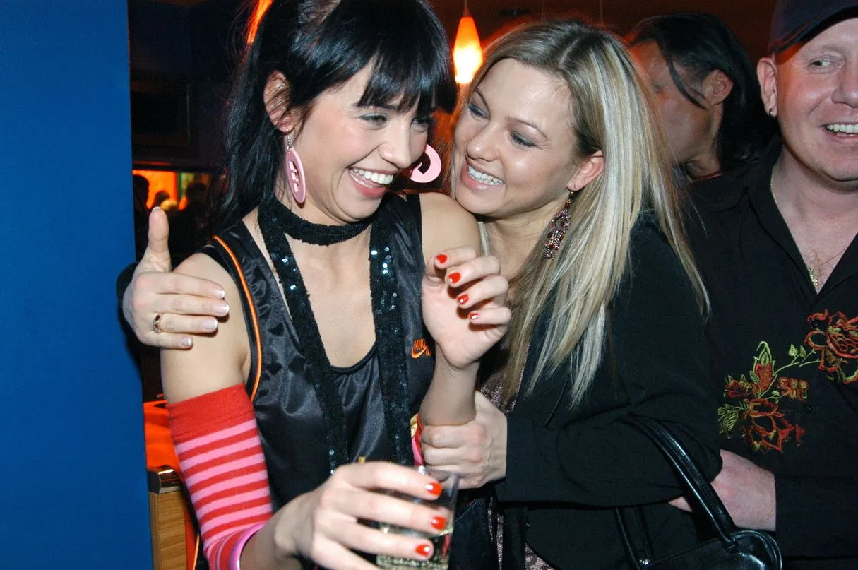 Anna Przybylska i Katarzyna Bujakiewicz