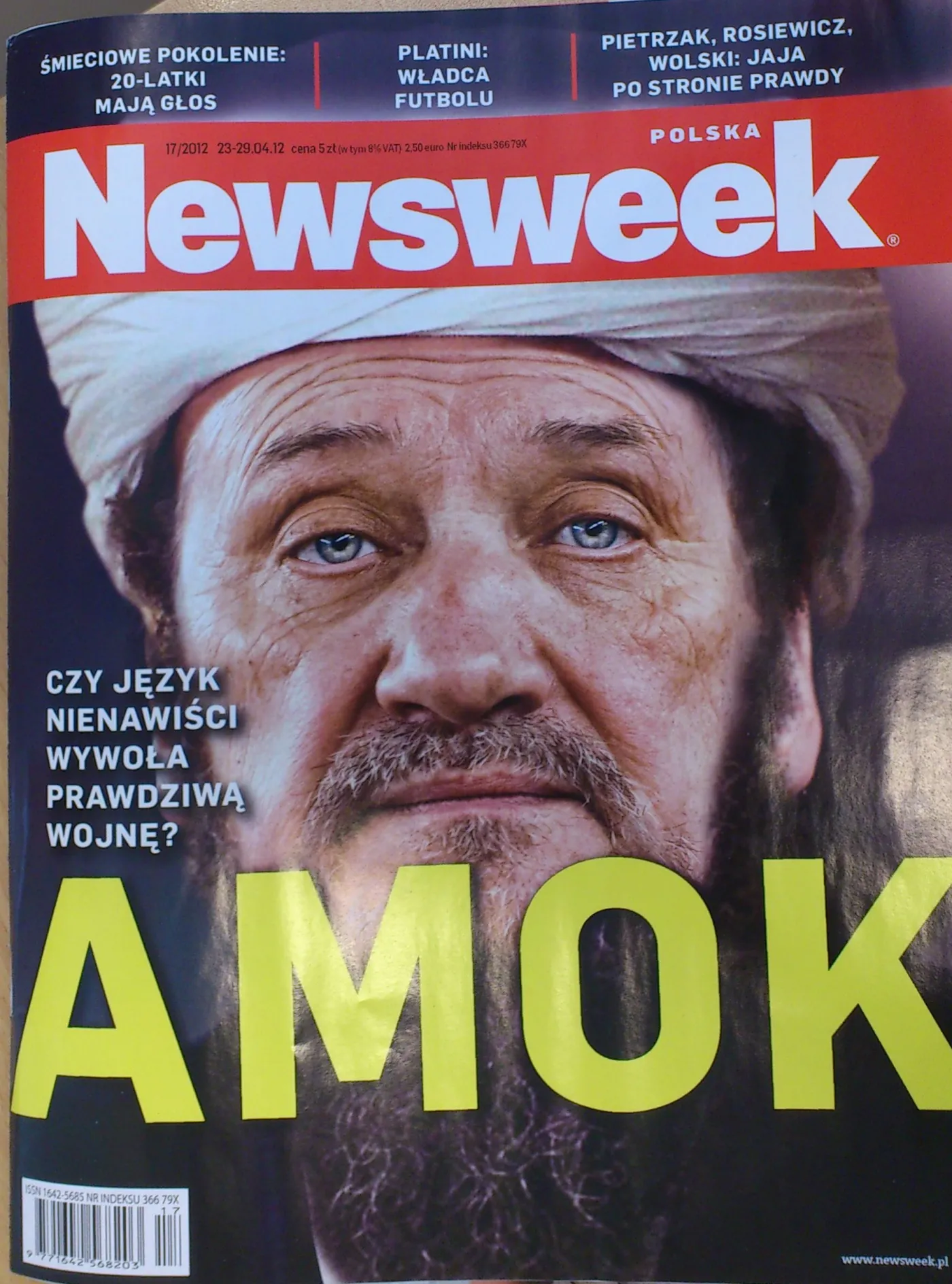 Kontrowersyjna okładka "Newsweeka"