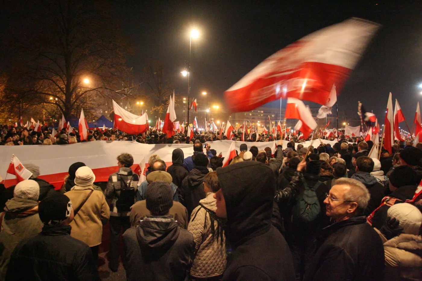 Marsz Niepodległości w Warszawie