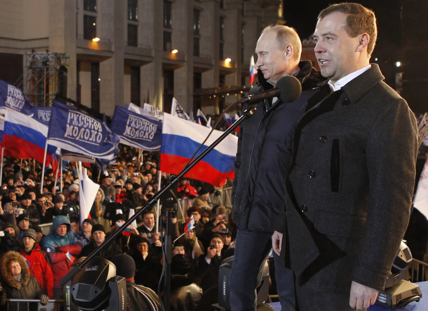 władimir putin dmitrij miedwiediew