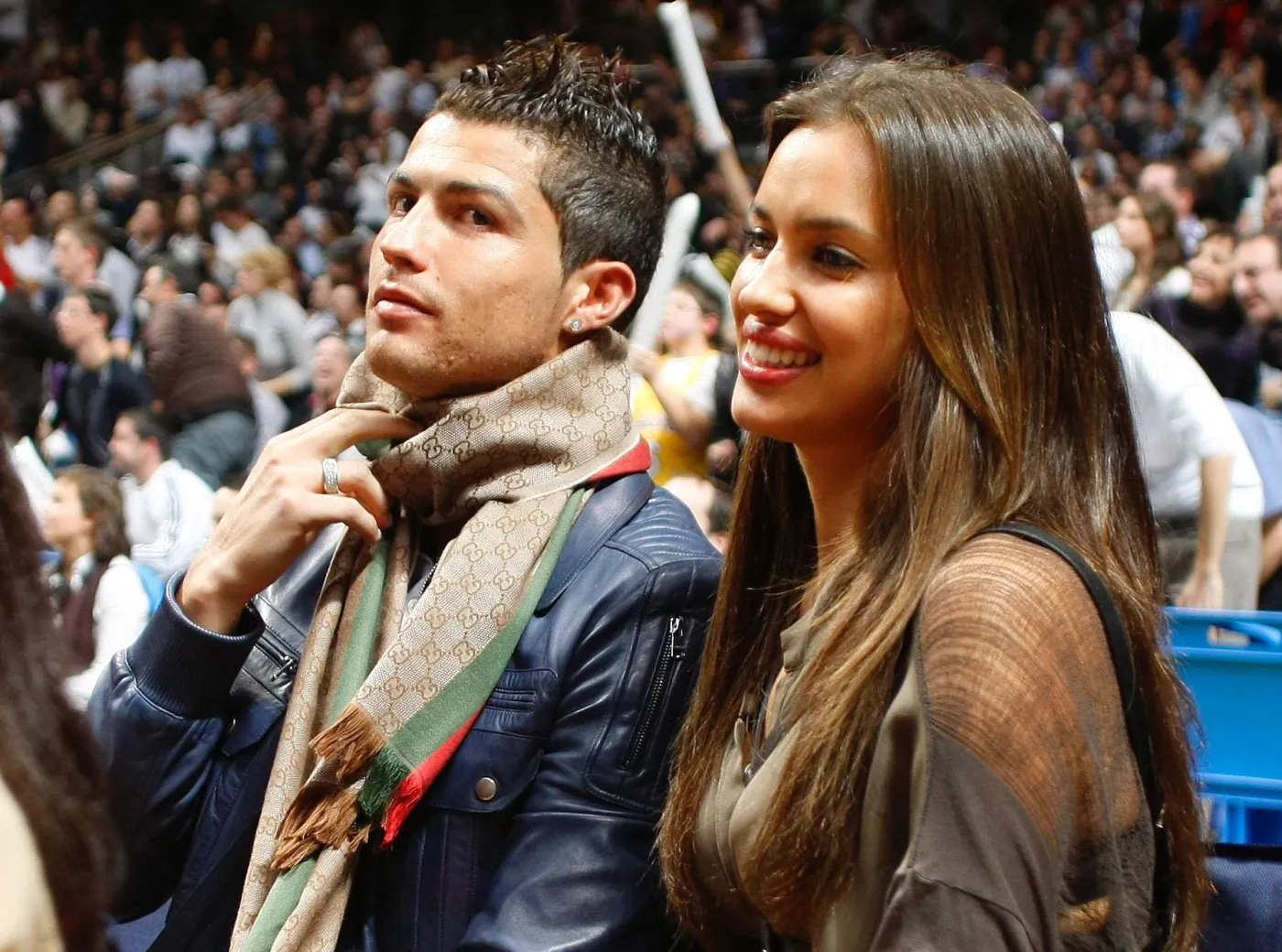 Cristiano Ronaldo i Irina Szajk