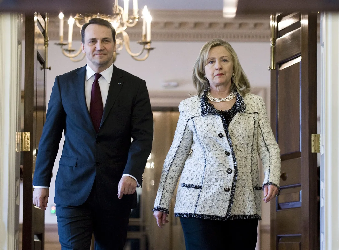 radosław sikorski hillary clinton