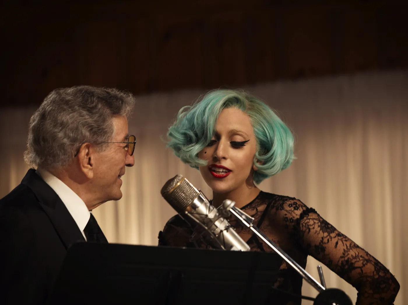 Lady GaGa śpiewa z Tonym Bennettem