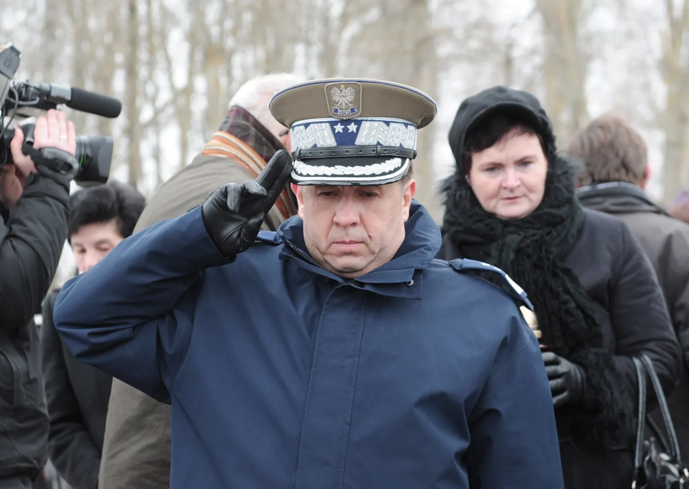 Generał Marian Janicki w Smoleńsku