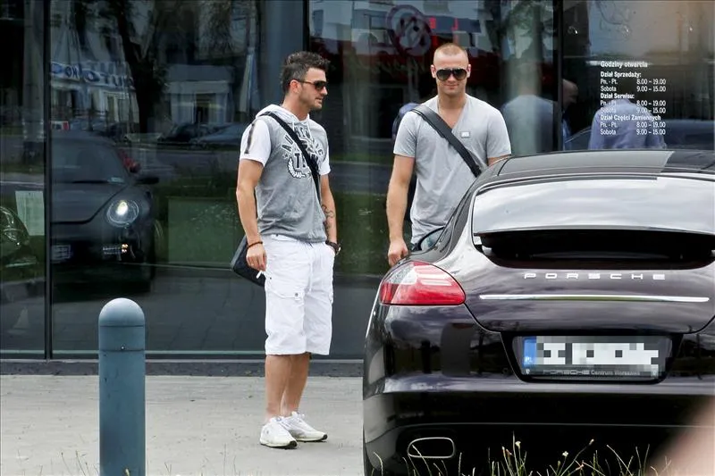  Michał Żewłakow i Artur Boruc