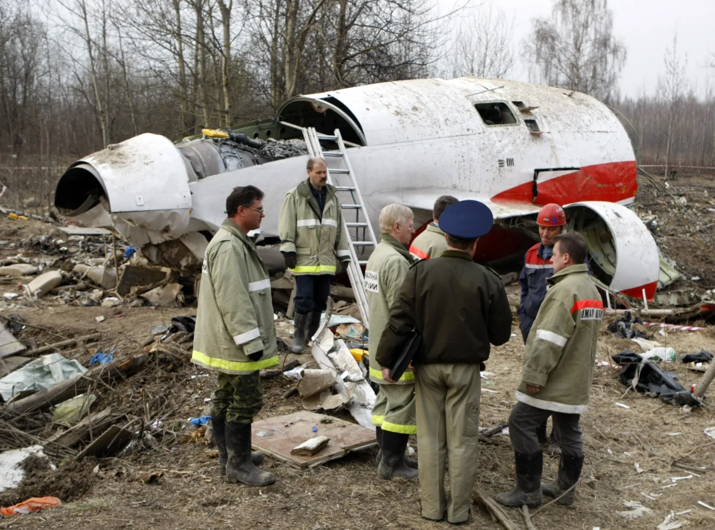 tu-154m tu-154 tupolew wrak smoleńsk