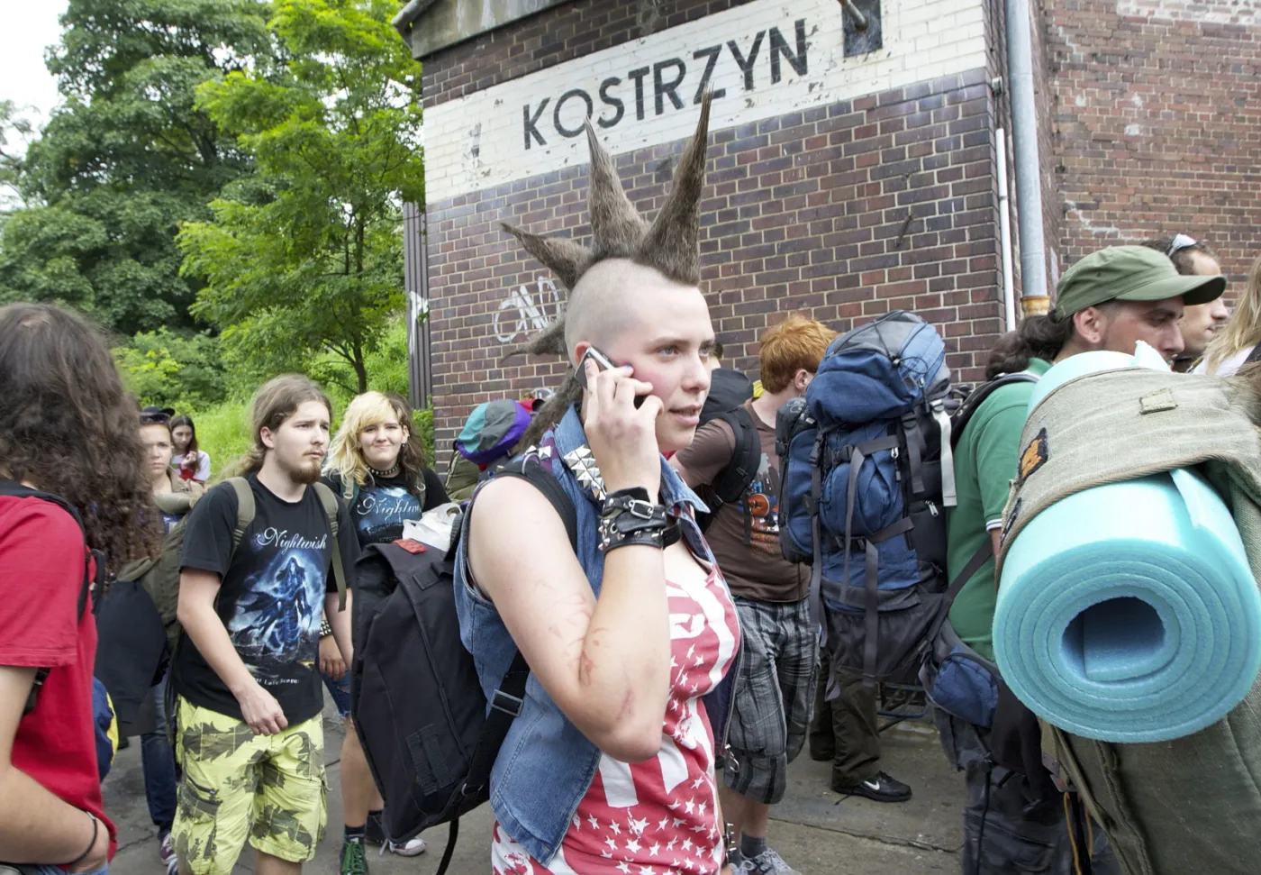 Uczestnicy XVIII Przystanku Woodstock
