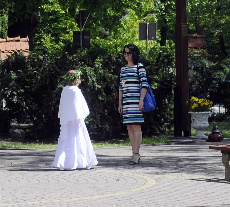 Katarzyna Pakosińska z córką