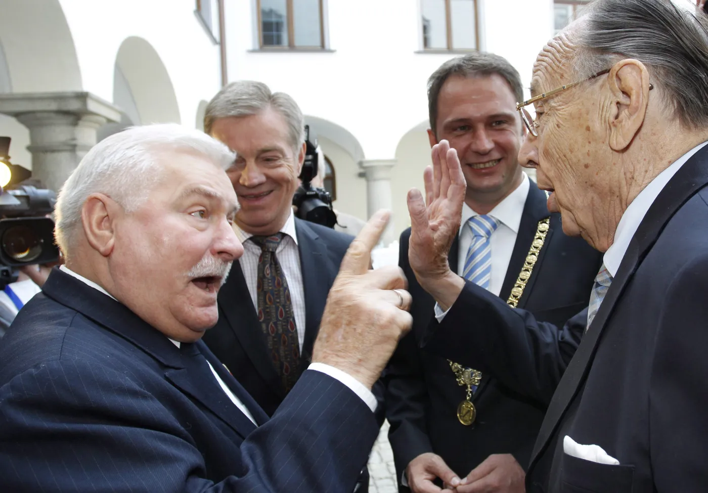 Lech Wałęsa uhonorowany nagrodą