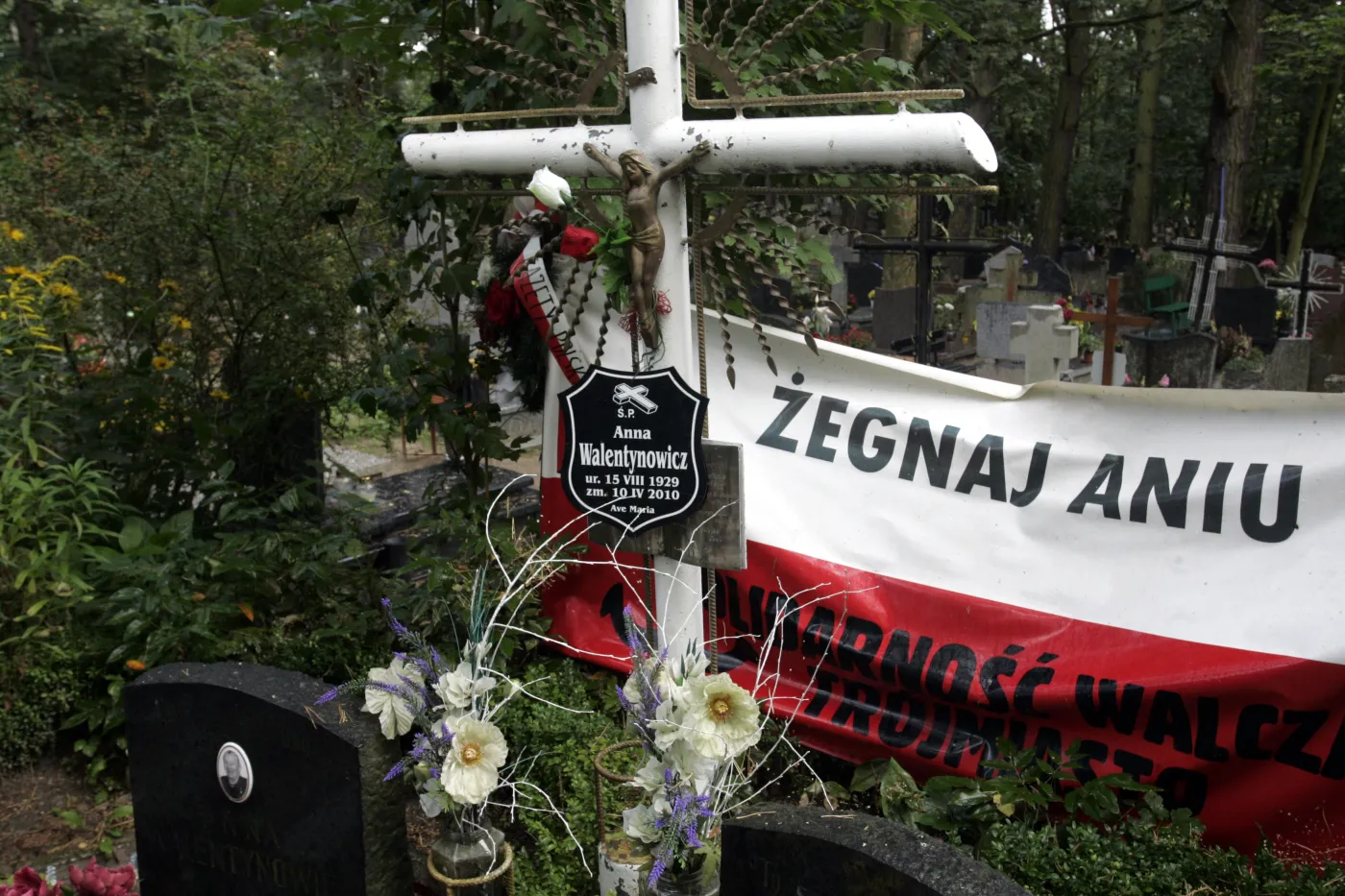 Grób Anny Walentynowicz w Gdańsku