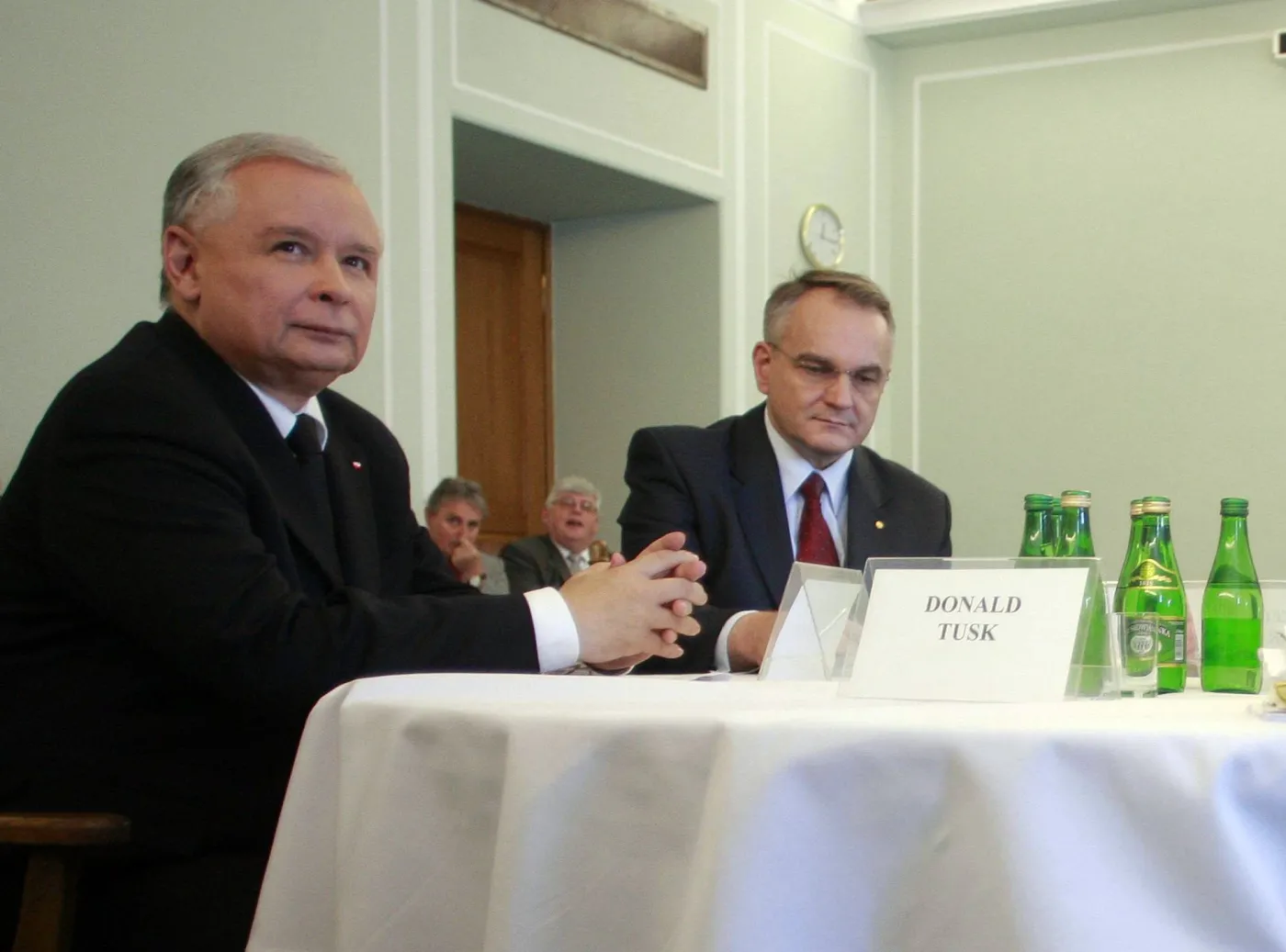 Waldemar Pawlak Jarosław Kaczyński