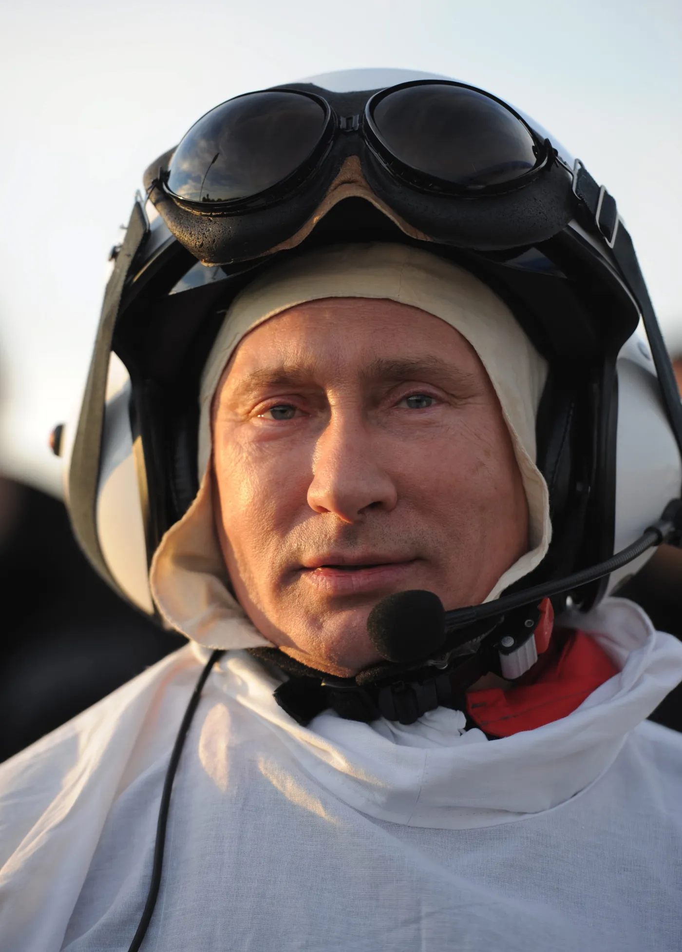 Władimir Putin uczy latać żurawie