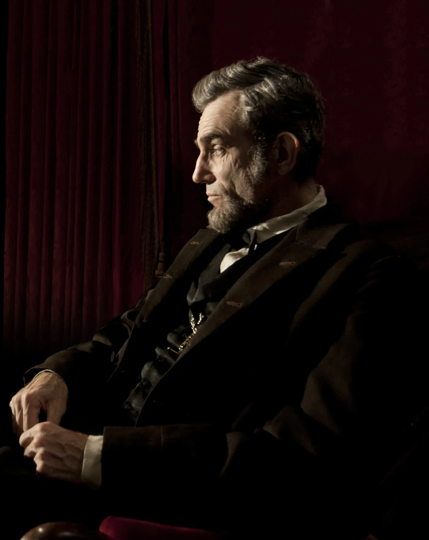 Daniel Day-Lewis jako Abraham Lincoln