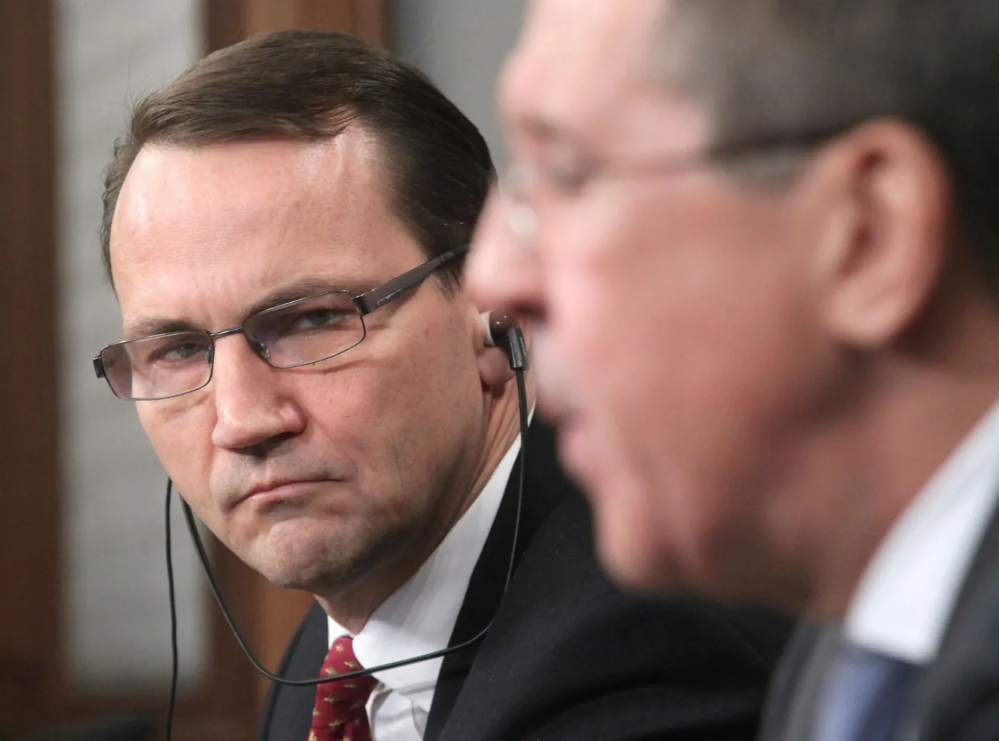 Radosław Sikorski i Siergiej Ławrow