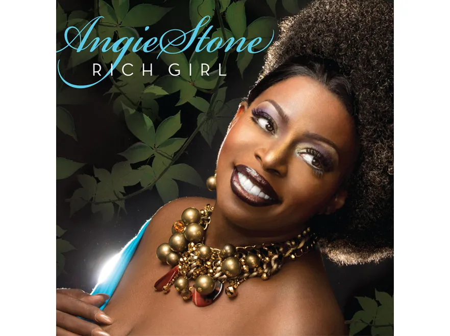 Angie Stone na okładce "Rich Girl" 