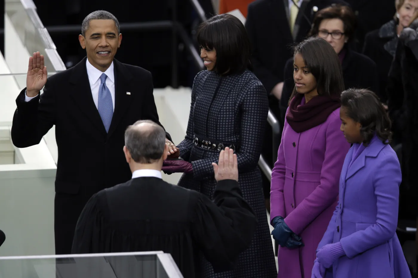 Barack Obama zaprzysiężenie prezydent