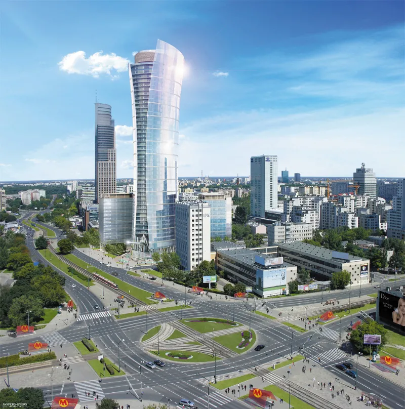 10 hektarów biur. Największy biurowiec Europy stanie w Warszawie