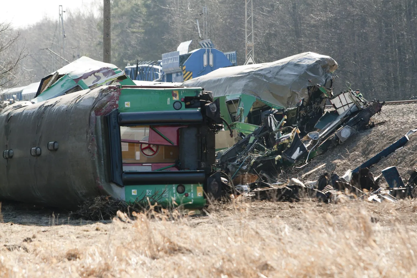 Katastrofa pod Szczekocinami: jeden z pociągów nie hamował