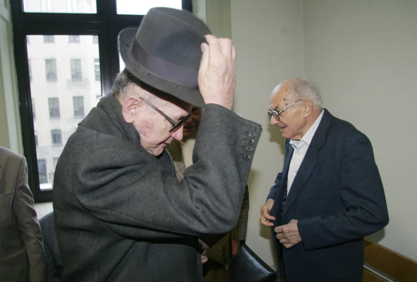 Gen. Wojciech Jaruzelski i Stanisław Kociołek