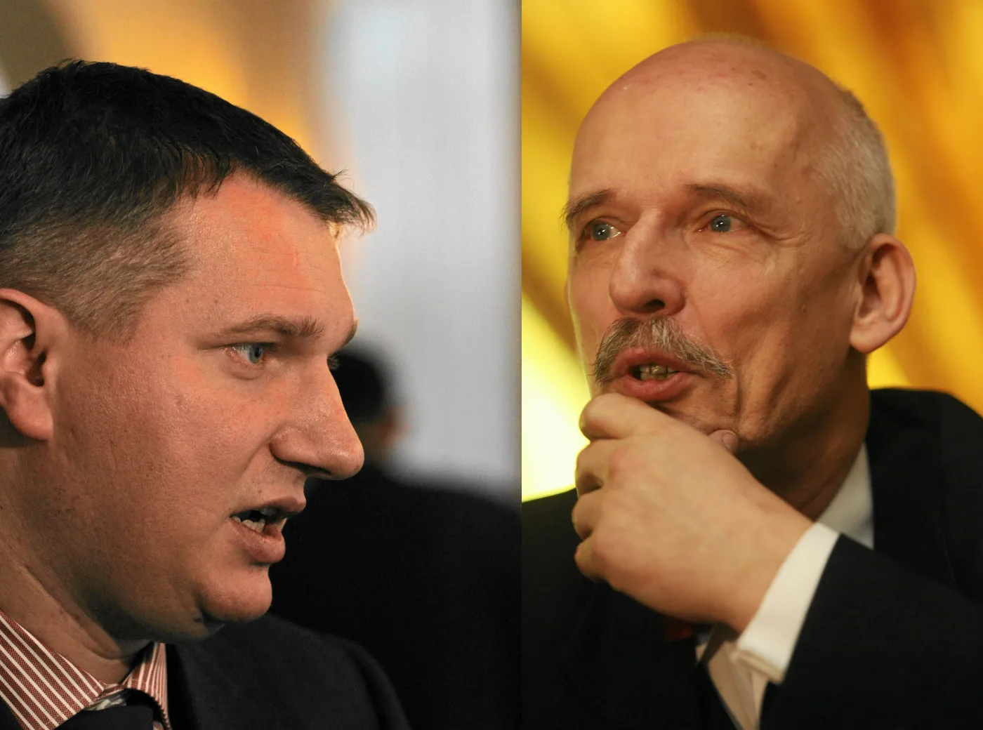 Przemysław Wipler i Janusz Korwin-Mikke