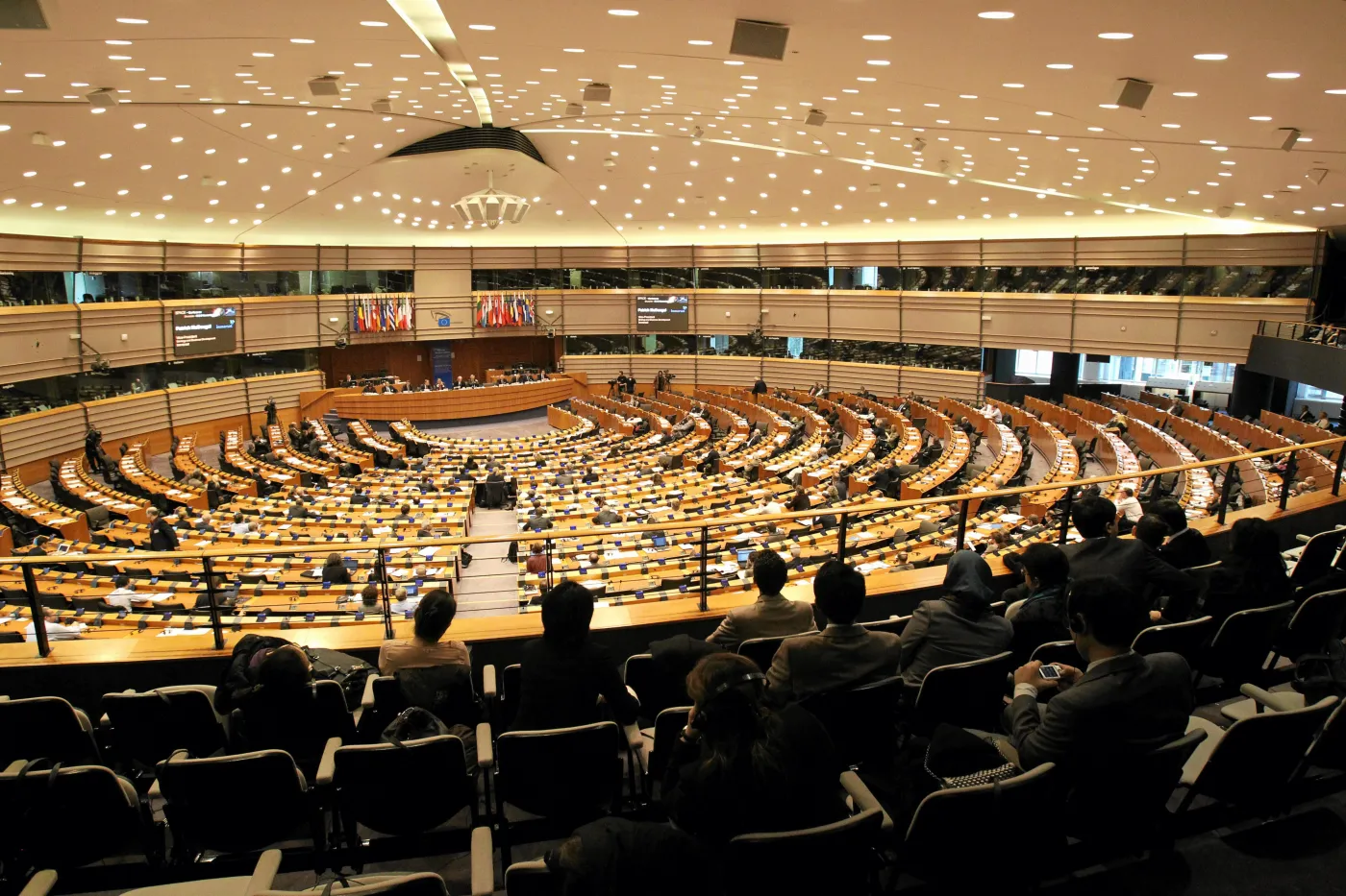 Sala obrad Parlamentu Europejskiego