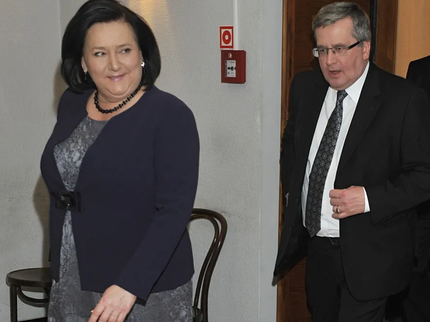 Anna Komorowska; Bronisław Komorowski