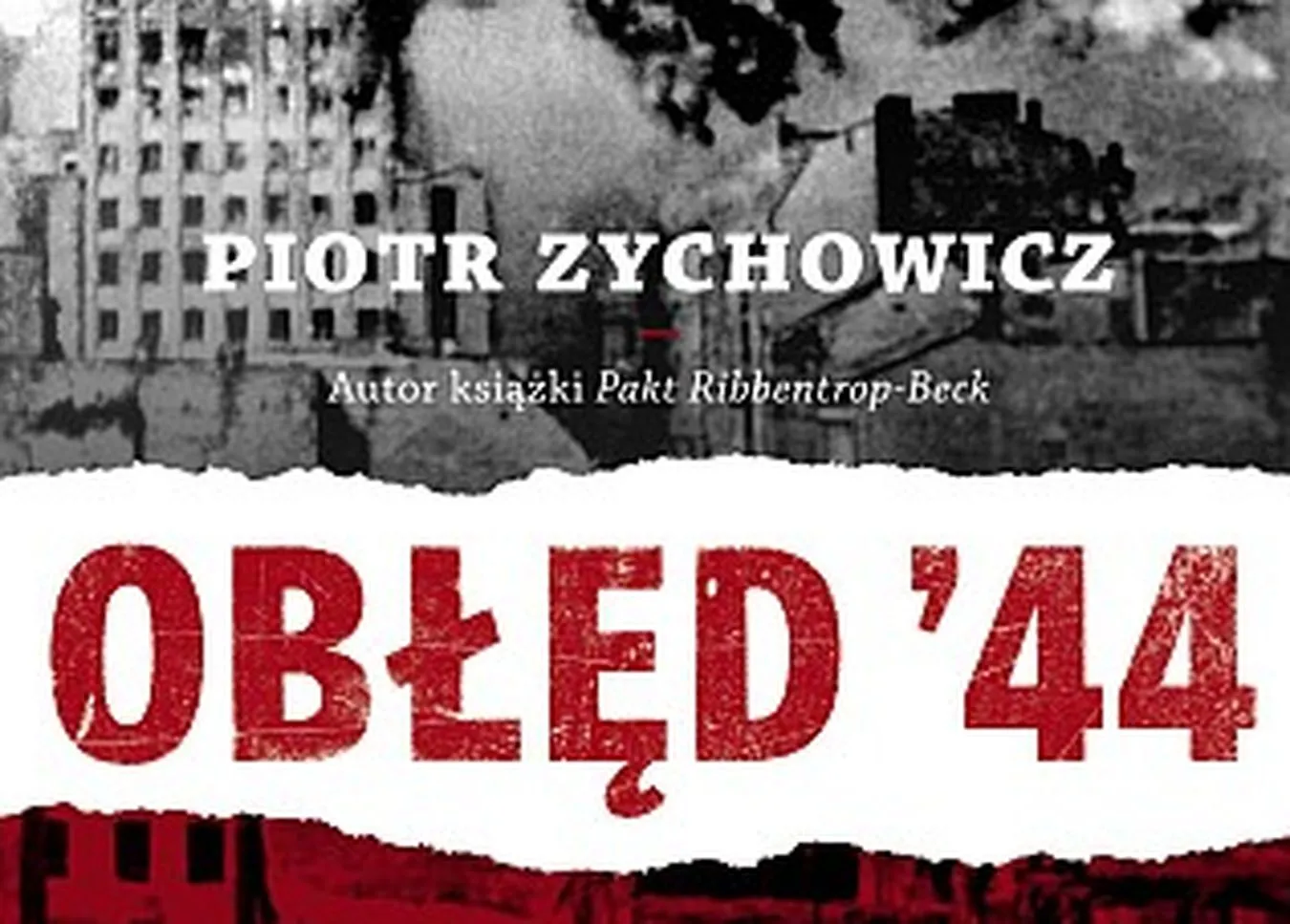  Okładka książki "Obłęd'44"