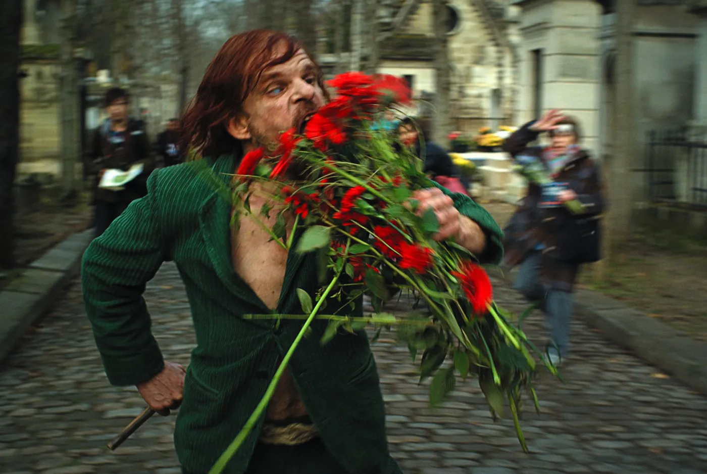 Denis Lavant w filmie "Holy Motors"