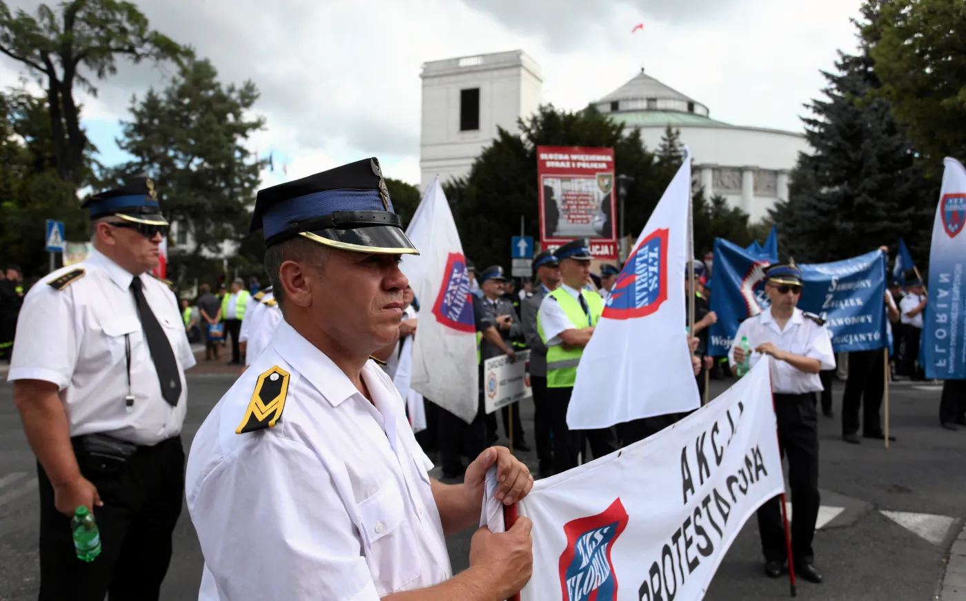  Demonstracja służb mundurowych
