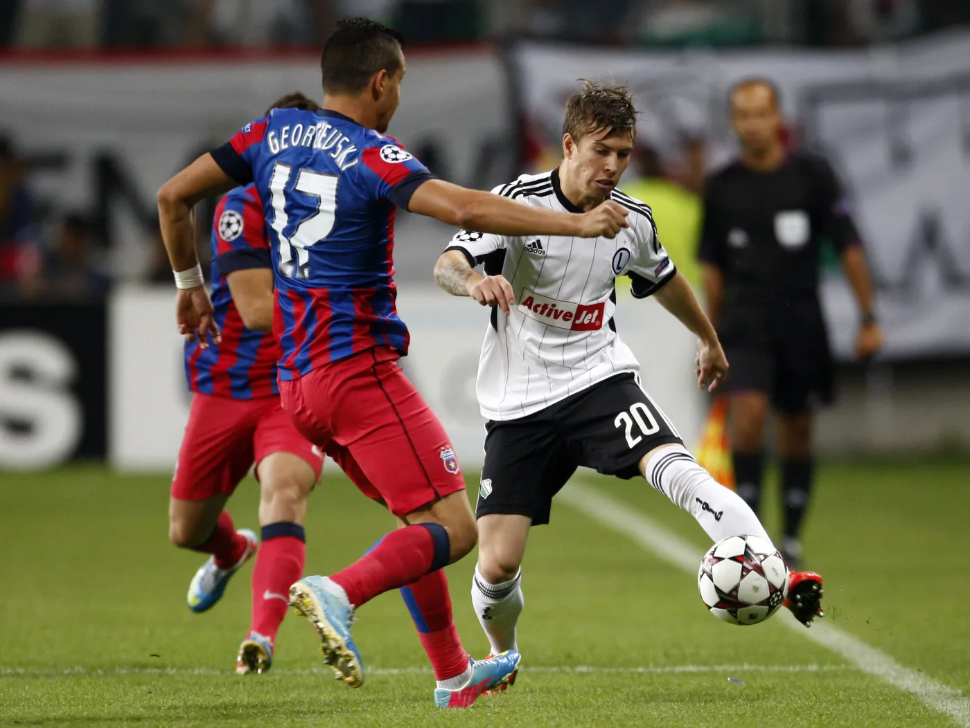 Mecz Legia Warszawa - Steaua Bukareszt