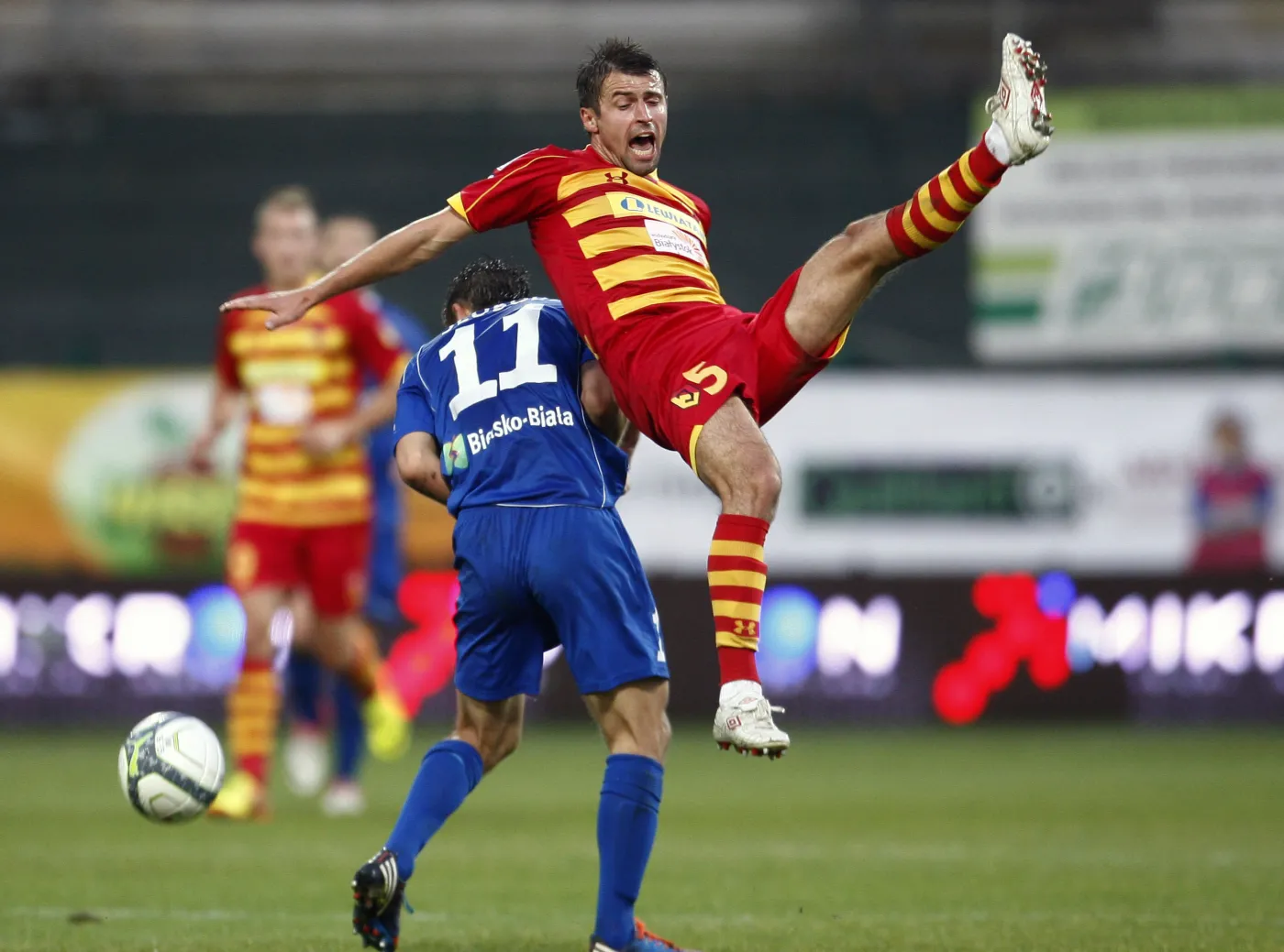 Jagiellonia ograła na wyjeździe Podbeskidzie