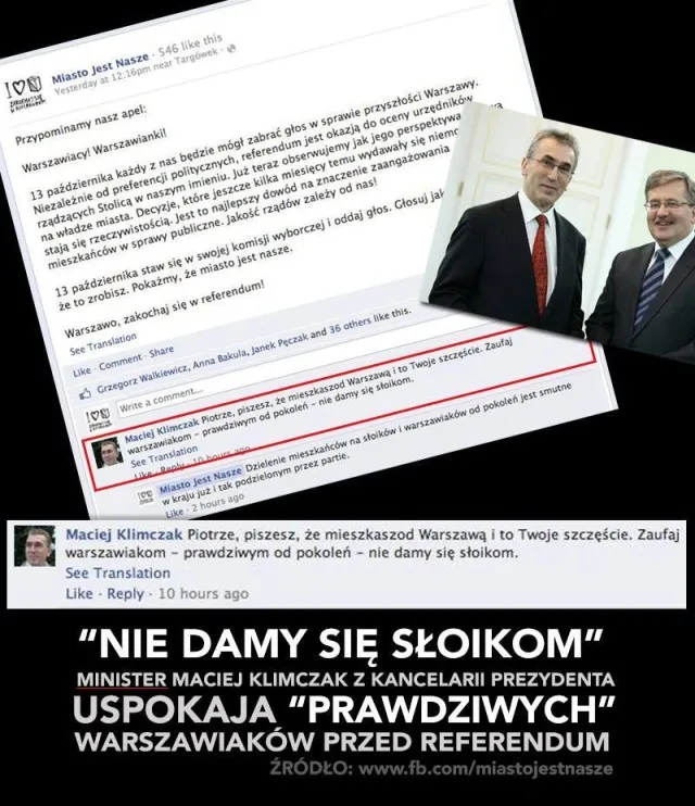  MEM z wpisem prezydenckiego ministra