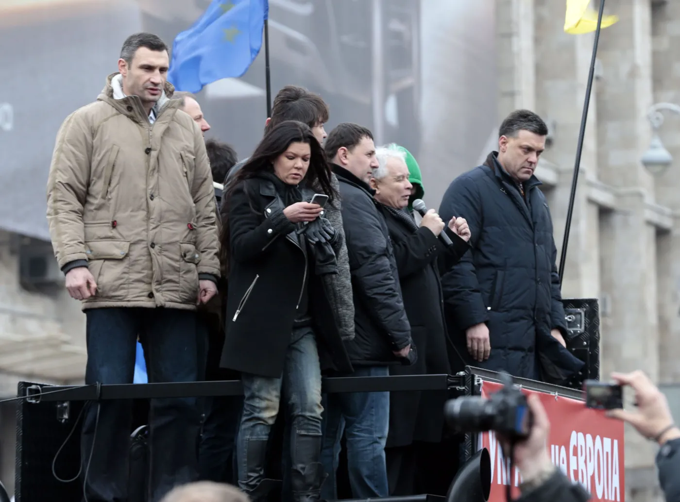 Jarosław Kaczyński na Ukrainie