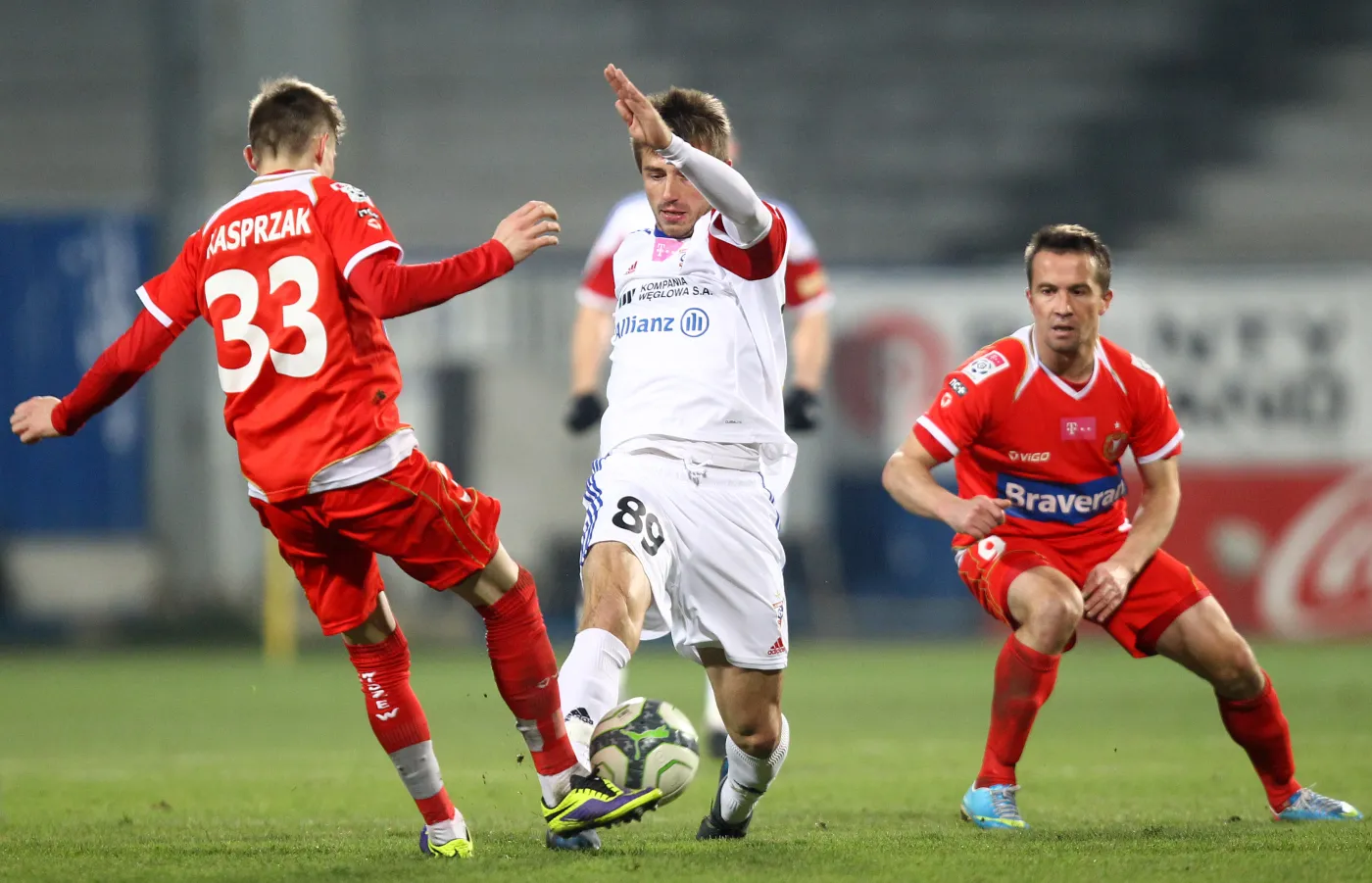 Mecz Górnik Zabrze - Widzew Łódź